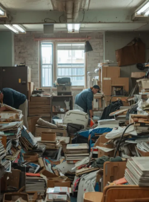 hoarding cleanup