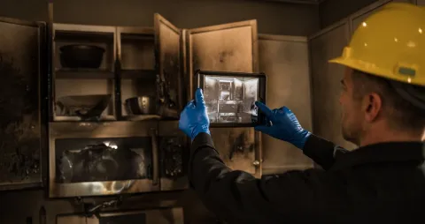 Glenview Fire Damage Restoration - ServiceMaster Restoration By Simons